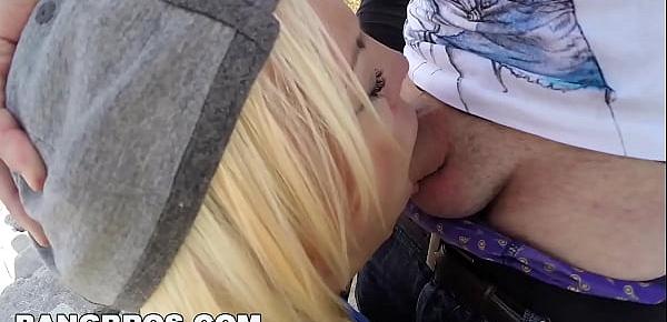 BANGBROS - Big Booty Nympho Blondie Fesser Slammed Out In Public (pb13833)